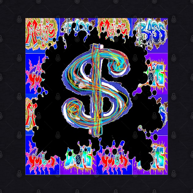 Dollar Rap Graffiti by LowEndGraphics